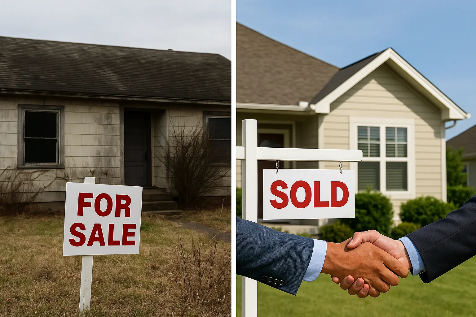 Why Some Homes Struggle to Sell in 2025 (and How Cash Buyers Step In)